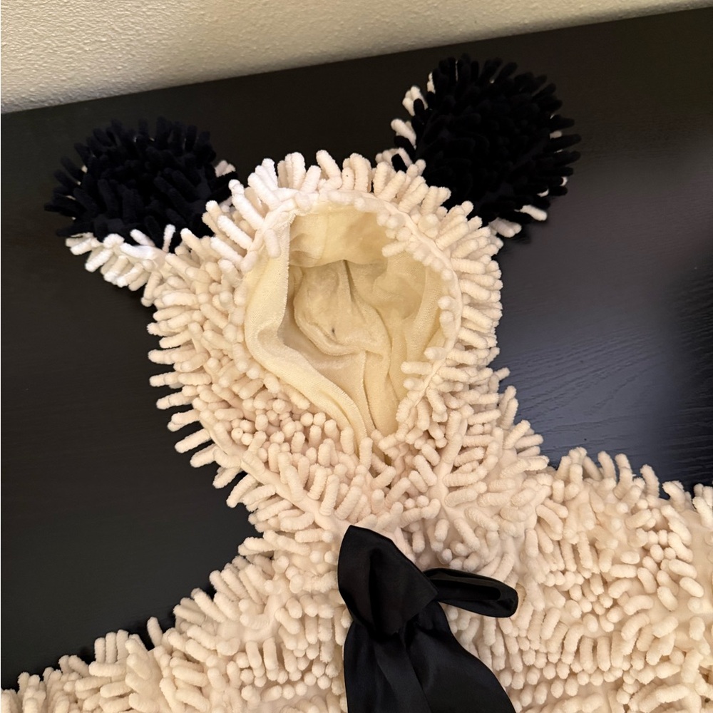 Adorable Cream and Black Kids Sheep Costume - Picture 3 of 5